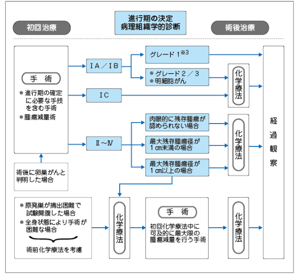 日本卵巢癌治療